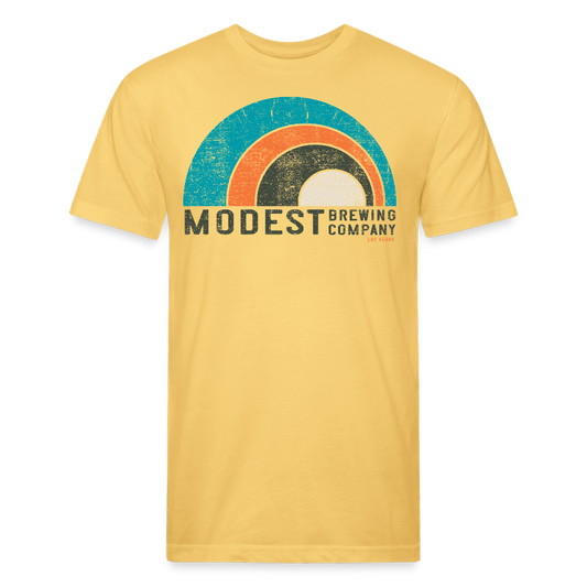 Throwback T - pastel yellow