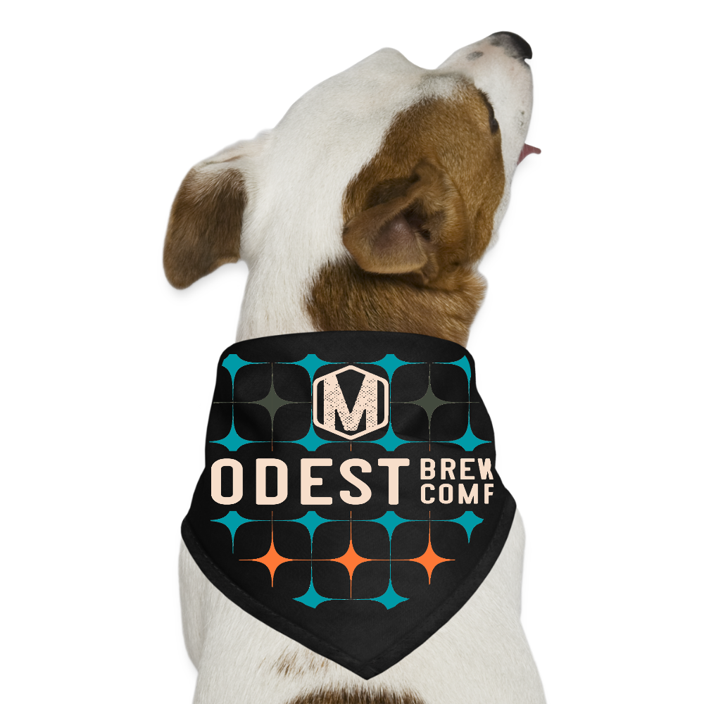 Modest Dog Bandana - black