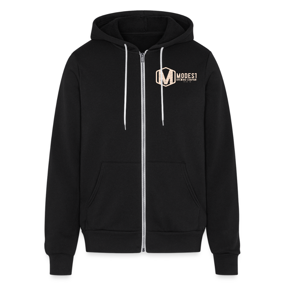 ModBot Zip-Up Hoodie - black