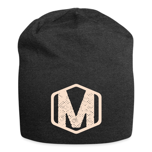 M Beanie - charcoal grey