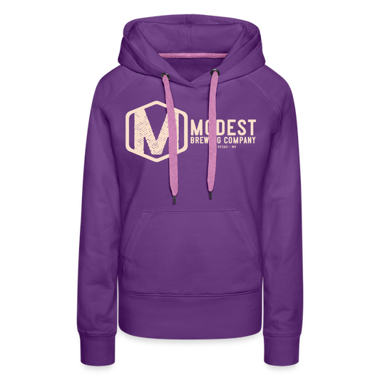 Women’s Modest Hoodie - purple 