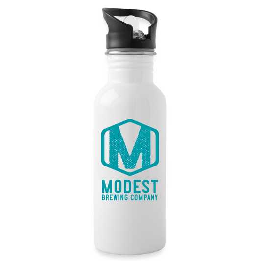 Modest Water Bottle - 20oz - white